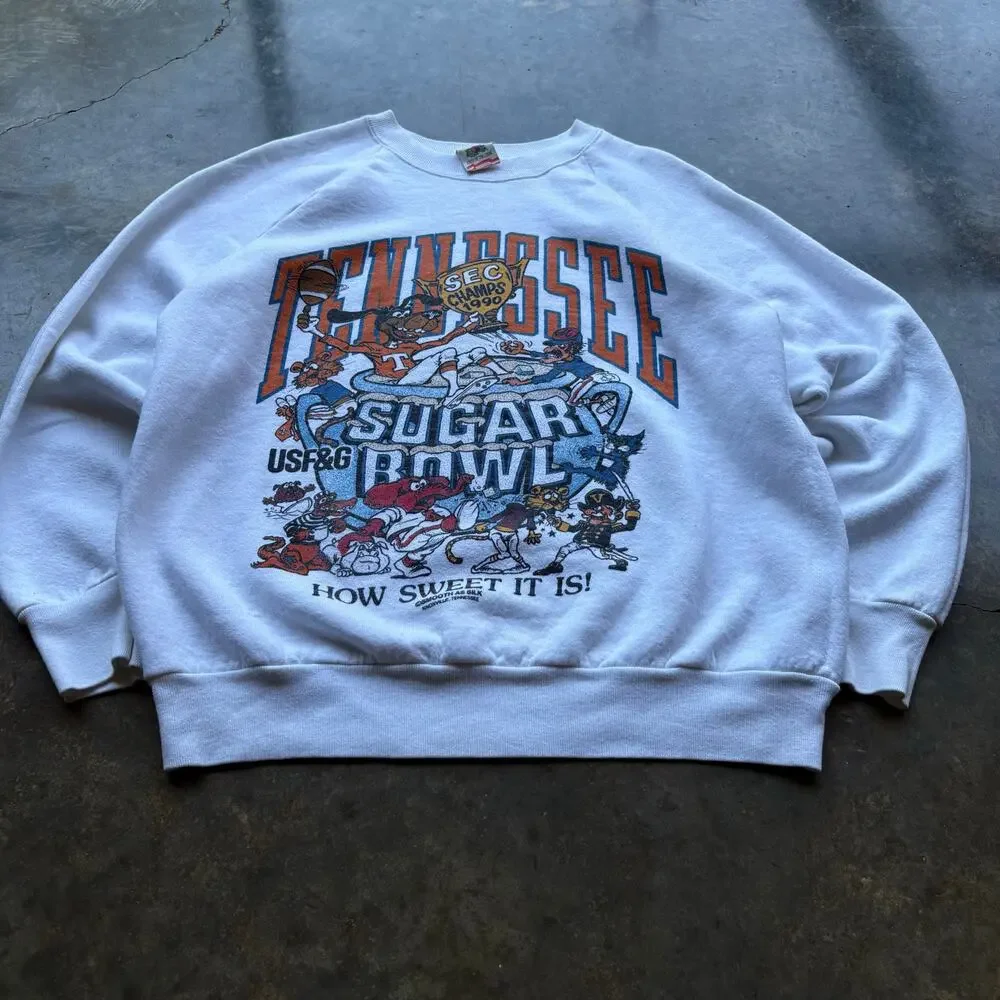 Crazy Vintage Tennessee Vols Sec Champs 1990 Sweatshirt‎ - Picture 2 of 5